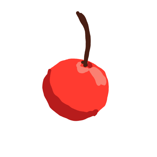 Cherry drawing by Guardianoflives