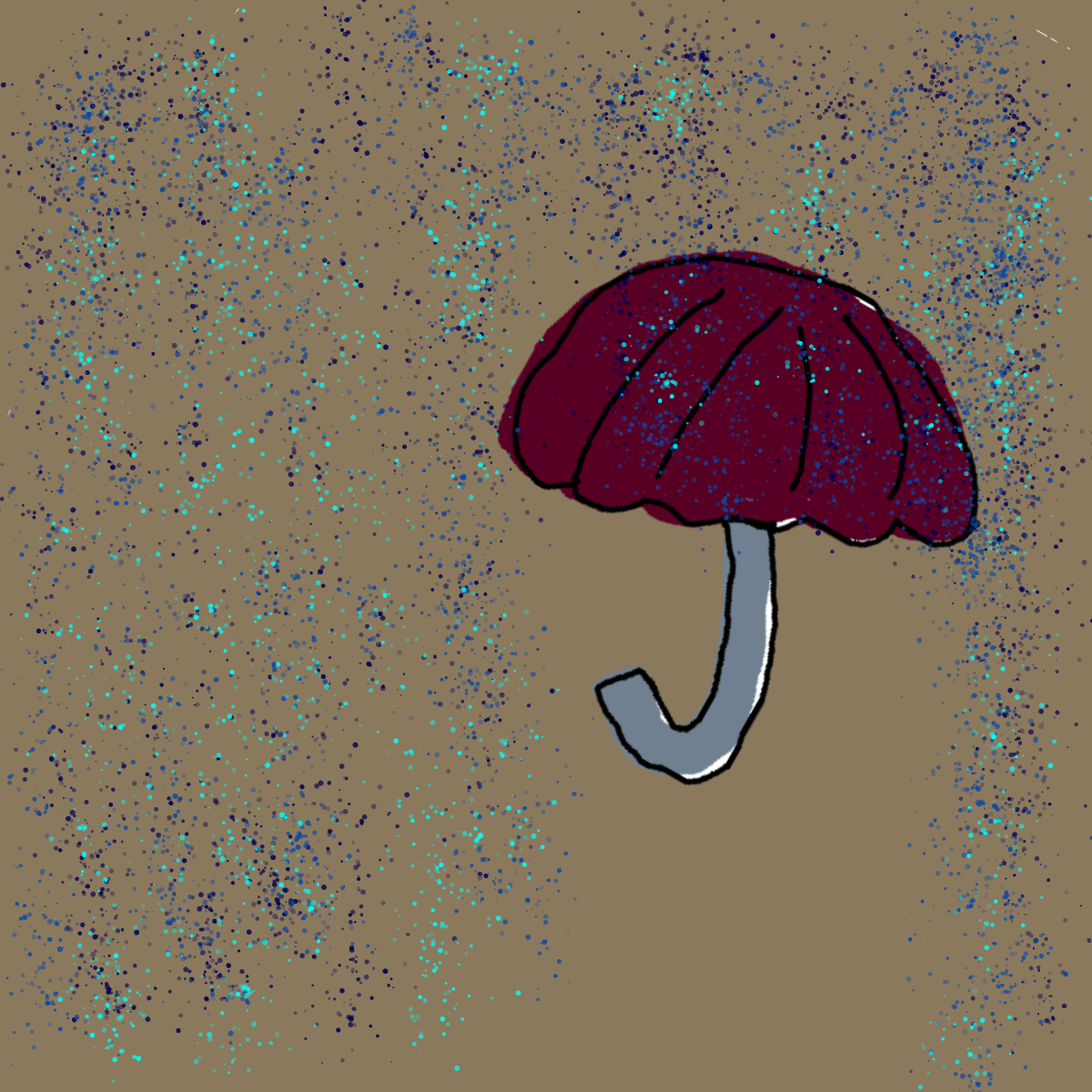 Umbrella drawing by tris - art _ wow