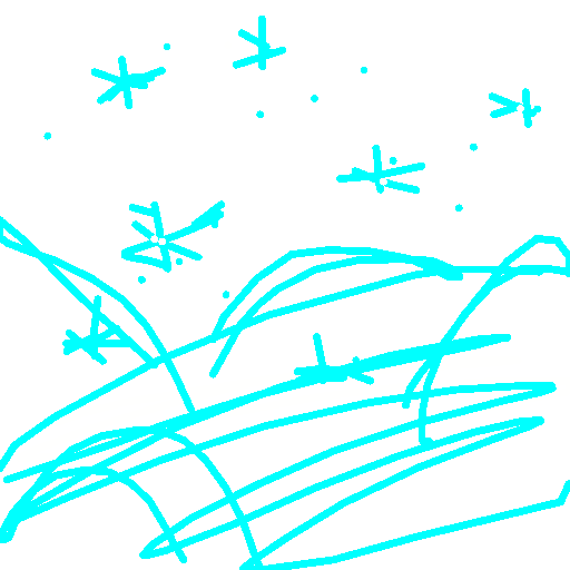 Snow drawing by xugudigjdye