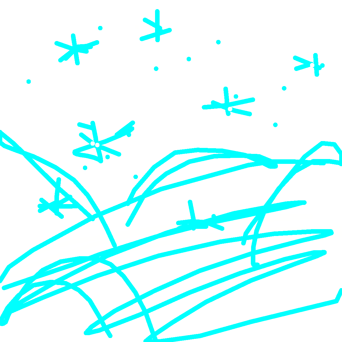 Snow drawing by xugudigjdye