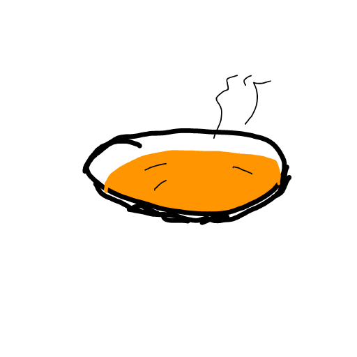 Soup drawing by Shew