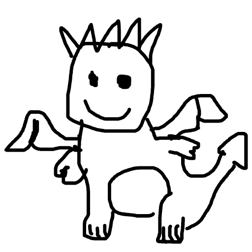 Dragon drawing by mikestam195