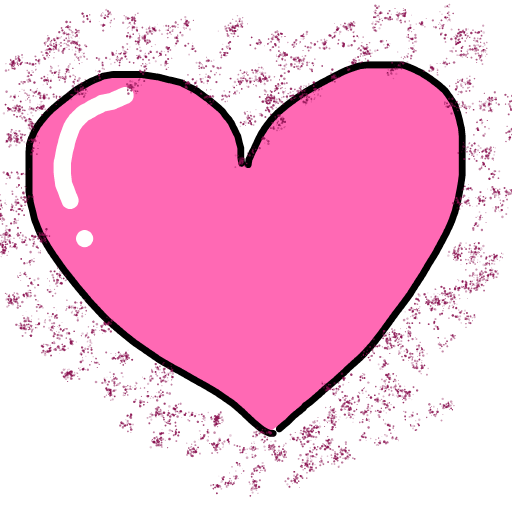 Heart drawing by spleenonlean