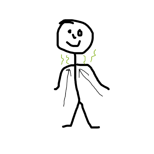Armpit drawing by mikestam195