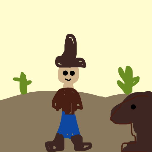 Cowboy drawing by oxox