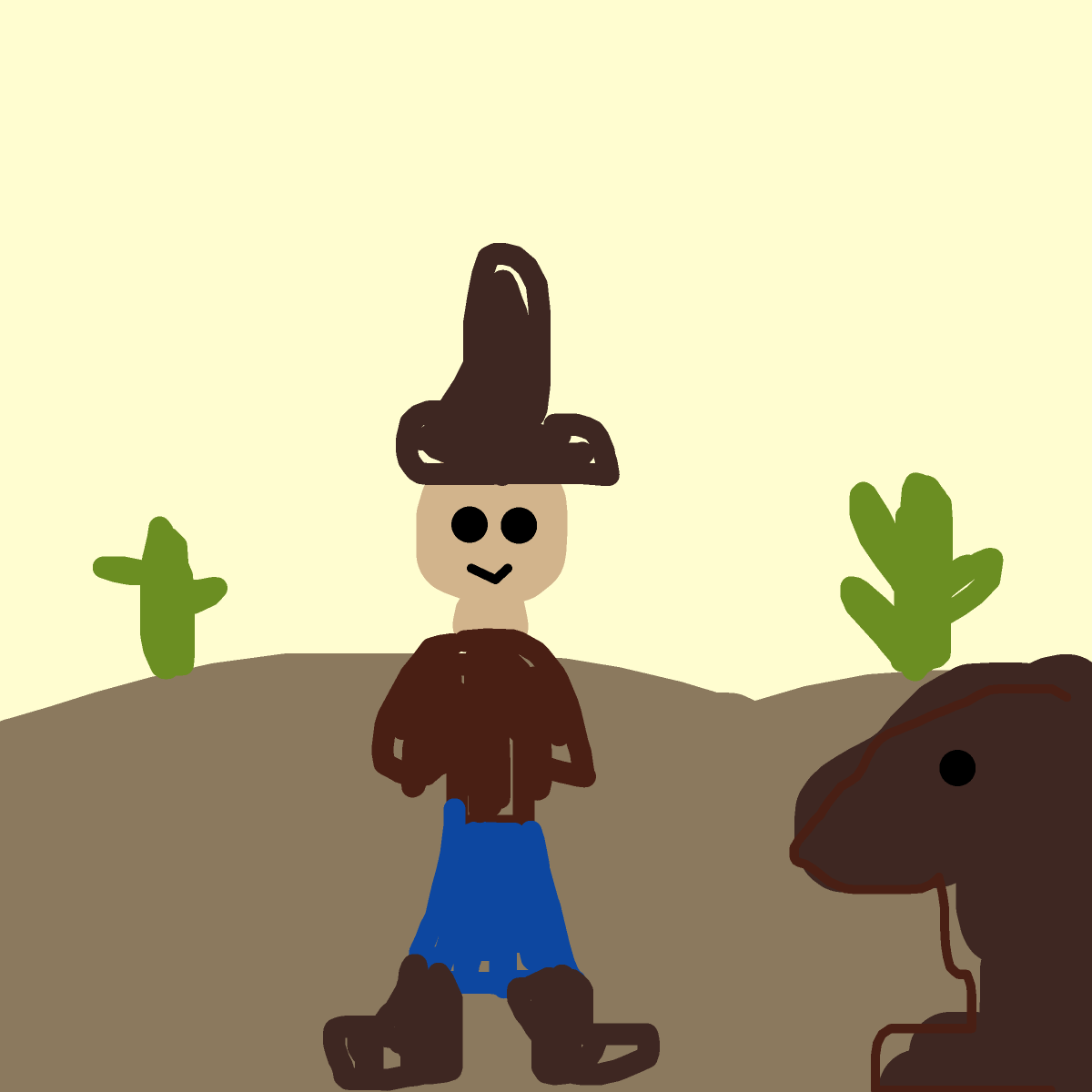 Cowboy drawing by oxox