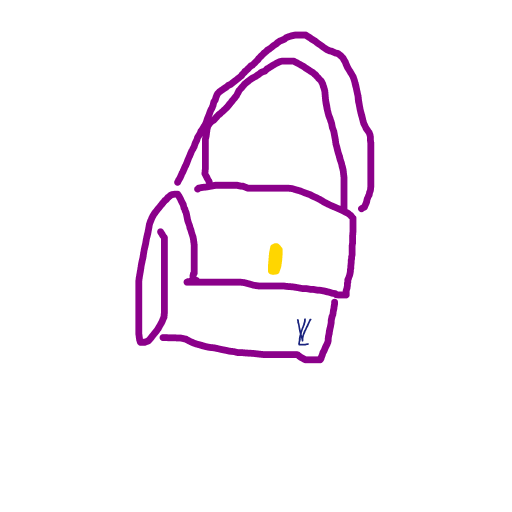 Purse drawing by mr inkwell