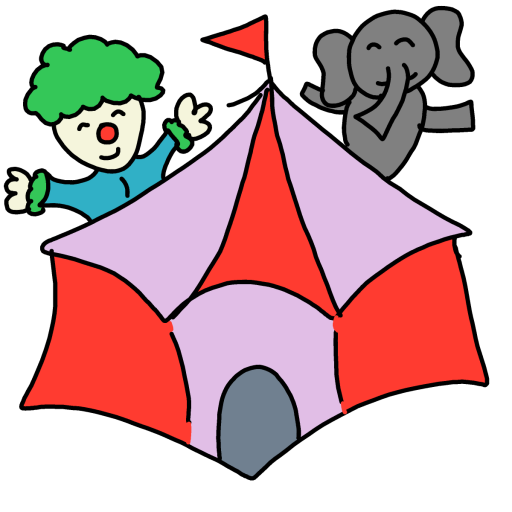 Circus drawing by conn0rr