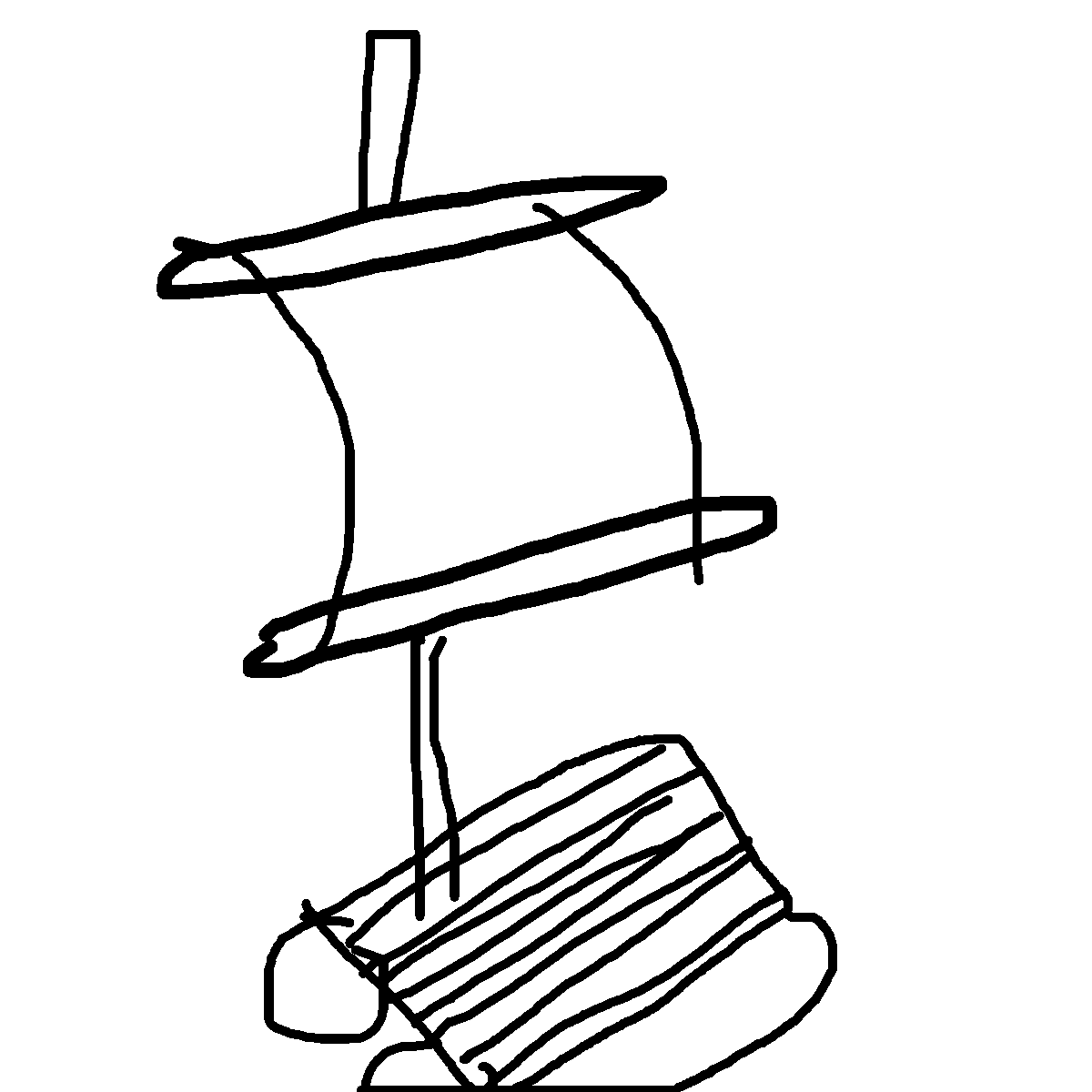 Raft drawing by mikestam195