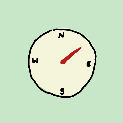 Compass drawing by gamma-coal-wheel