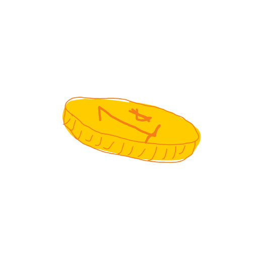 Coin drawing by Guardianoflives