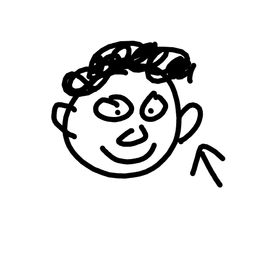 Ear drawing by motko