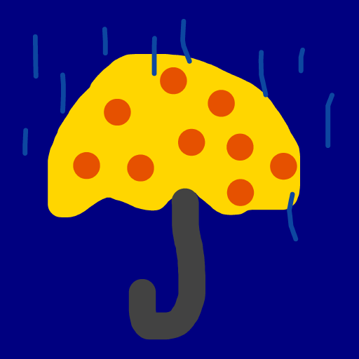 Umbrella drawing by countnicula