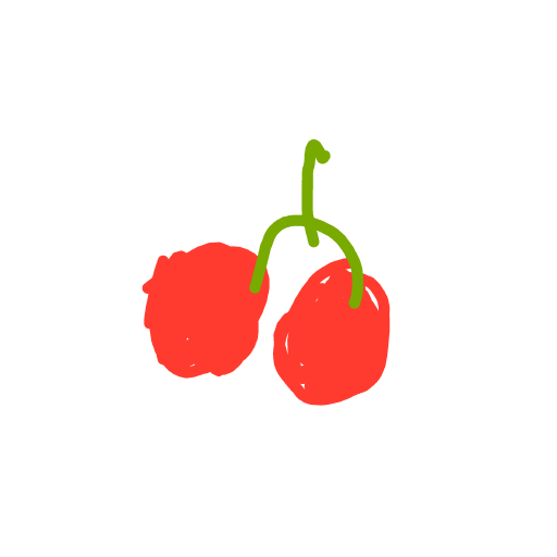 Cherry drawing by ruby