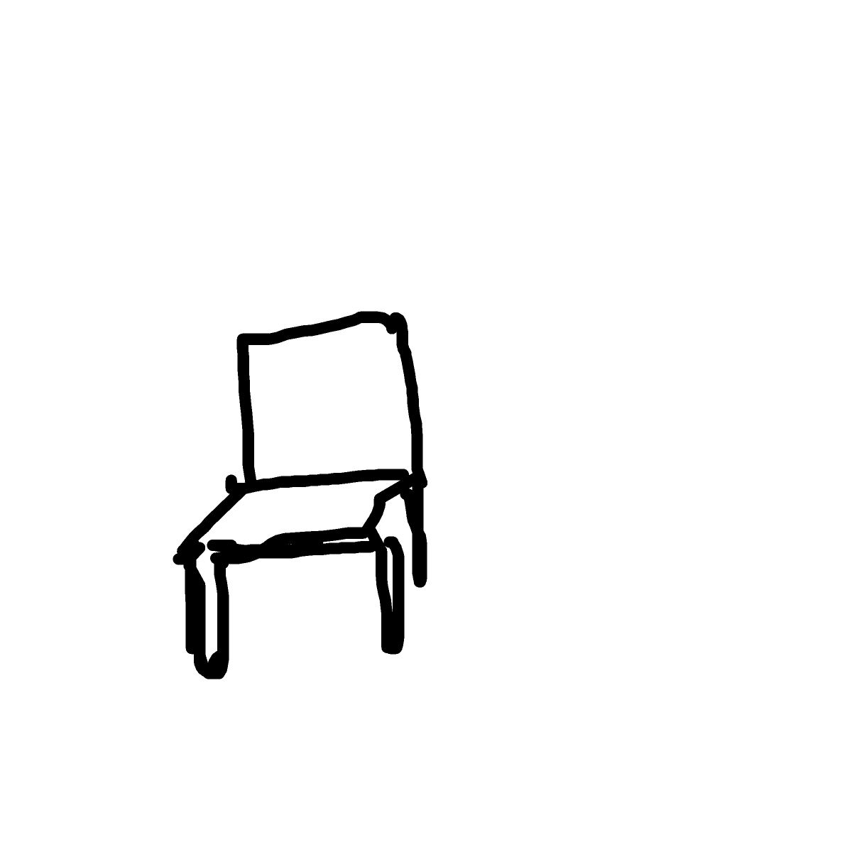 Chair drawing by delta-hyper-spire