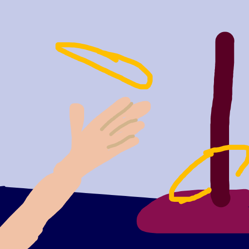 Ring Toss drawing by nice-draw-designer