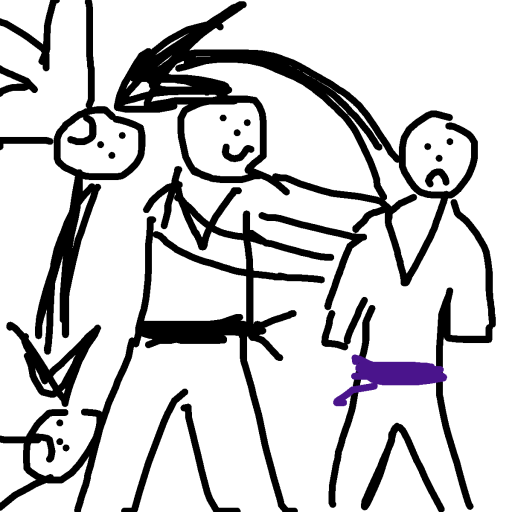 Judo drawing by marcool
