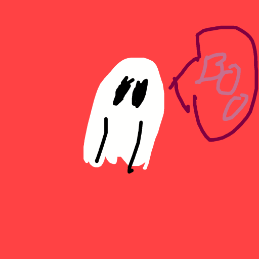 Ghost drawing by cyan-beta-earth