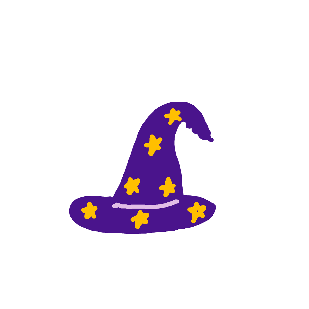 Witch Hat drawing by doublem