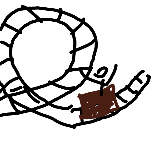 Coaster drawing by ishak