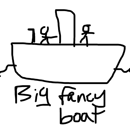 Yacht drawing by mikestam195