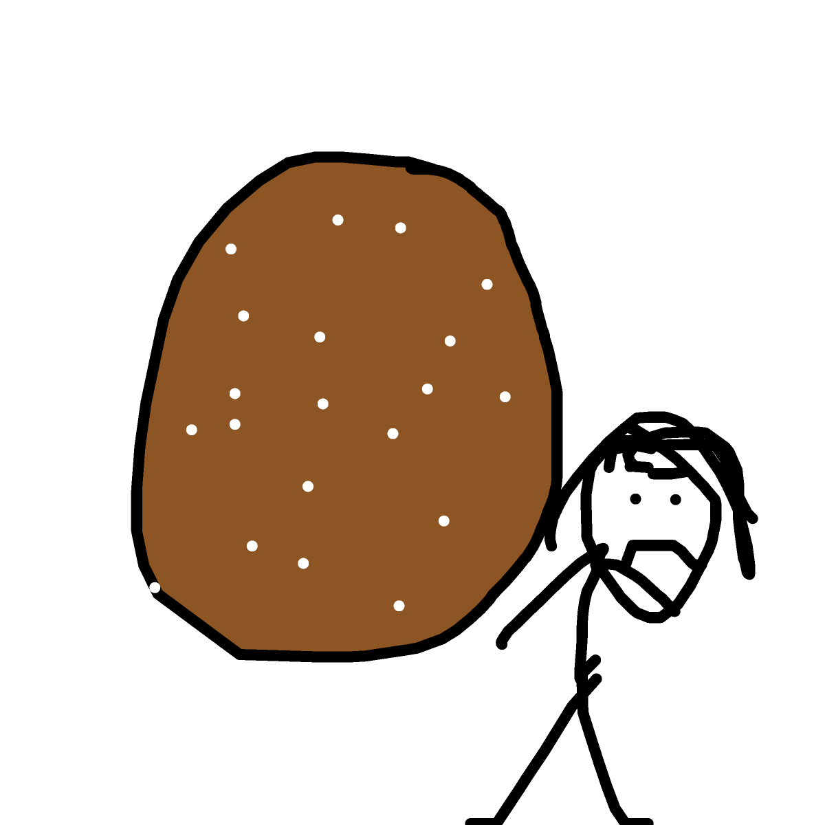 Muffin drawing by louie