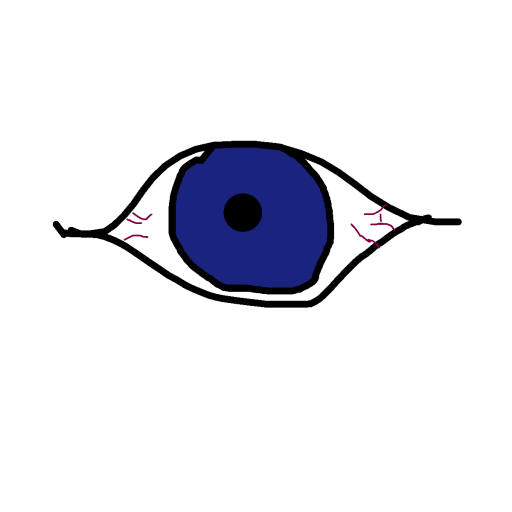 Eye drawing by ddollar223
