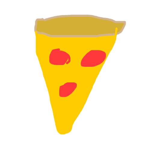 Pizza drawing by louie