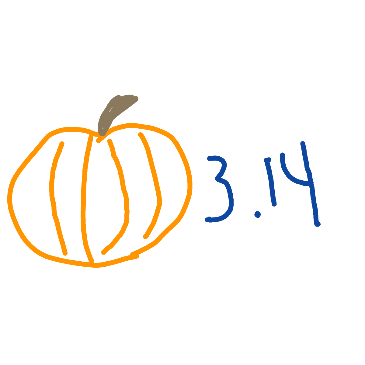 Pumpkin Pie drawing by coal-mild-peace