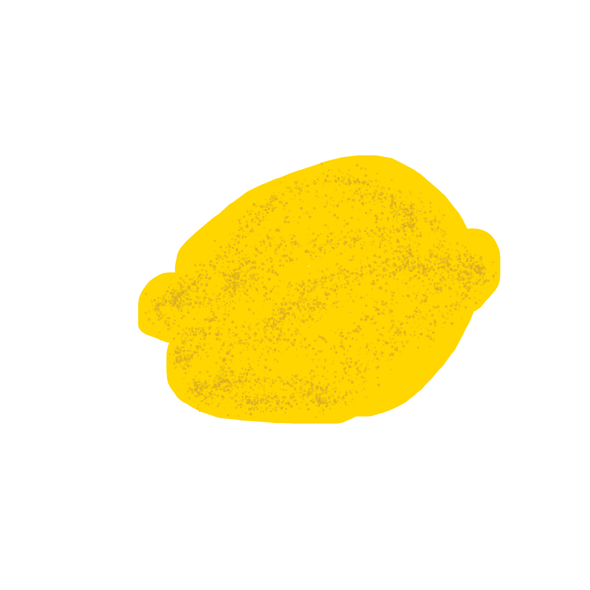 Lemon drawing by spleenonlean