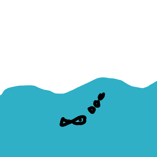 Fish drawing by GhoulBeing