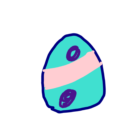 Easter Egg drawing by Juliezzz
