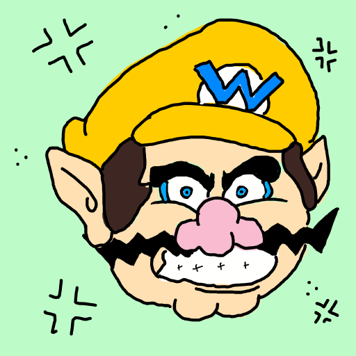 Wario drawing by gamma-coal-wheel