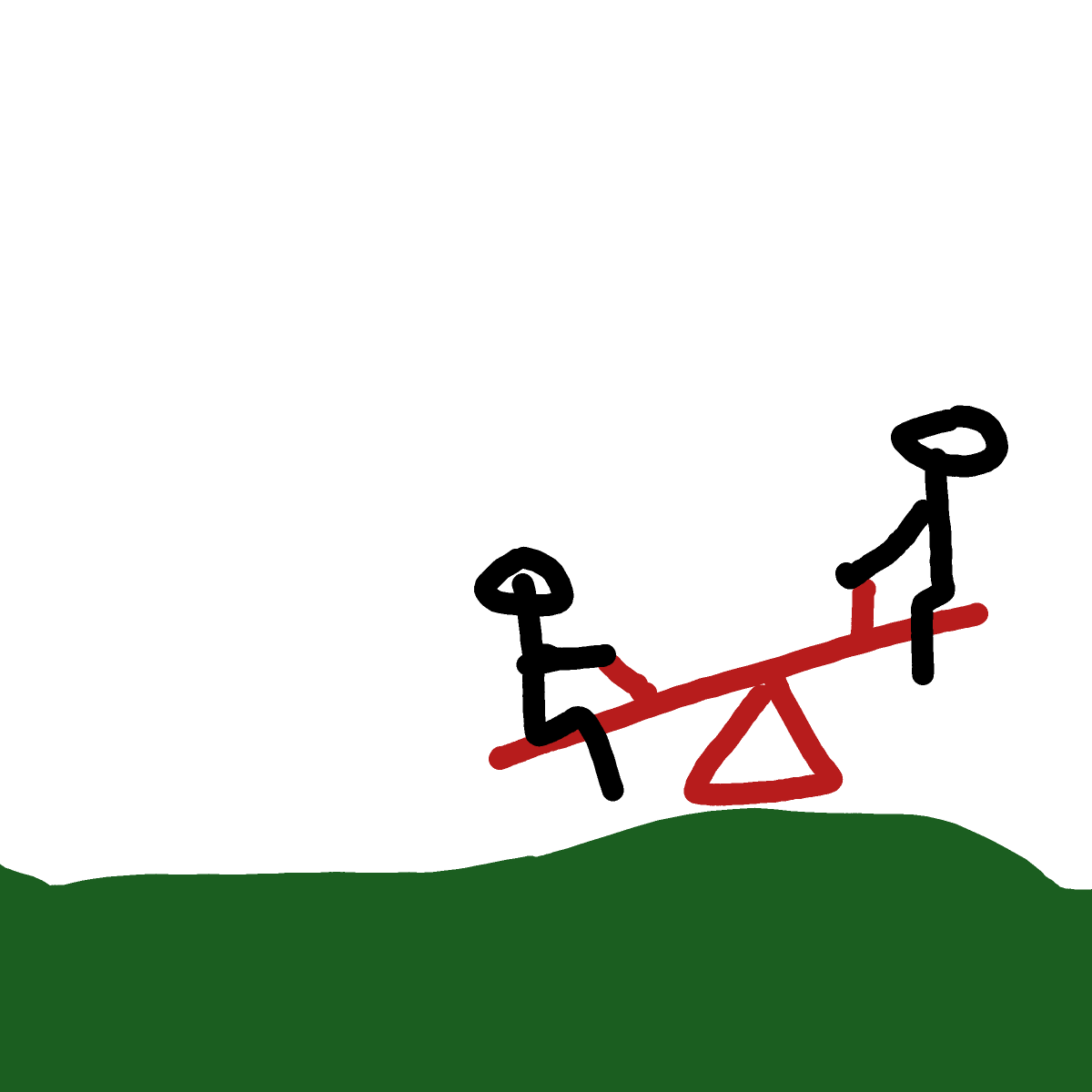 Seesaw drawing by MoDarsot