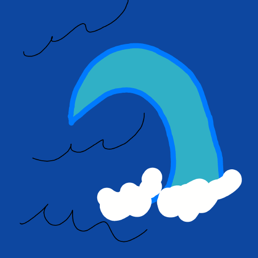 Wave drawing by sonic-amber-way