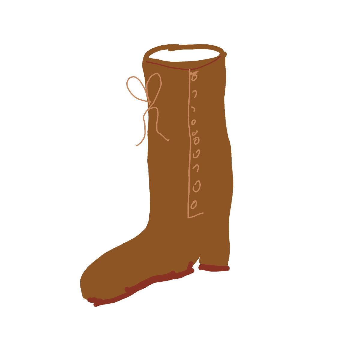 Boots drawing by omega-coral-shape
