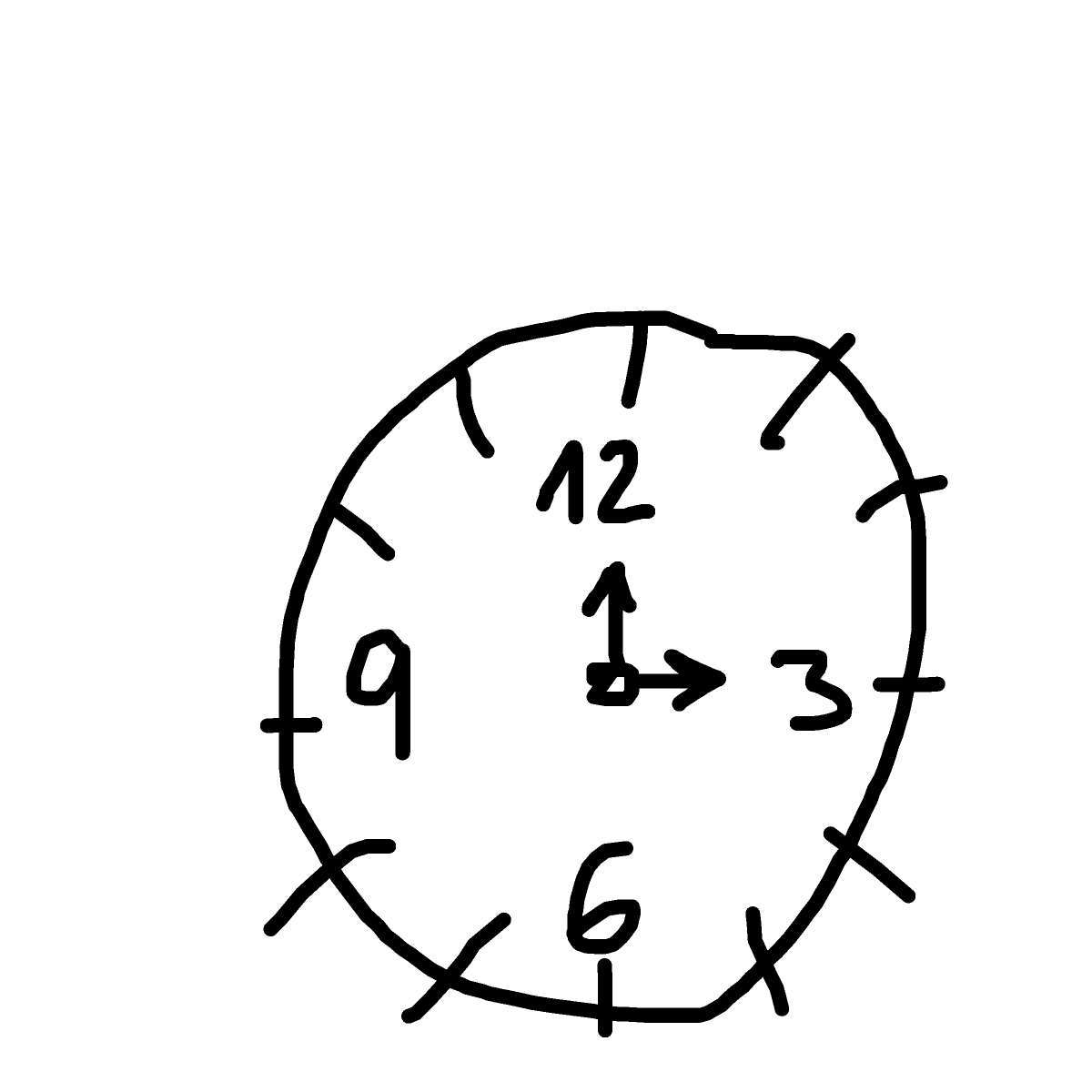 Clock drawing by cyan-bronze-net