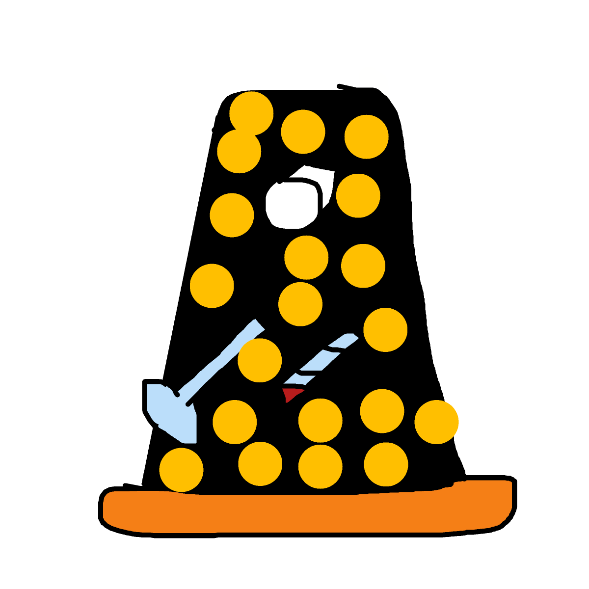 Dalek drawing by johnny boy