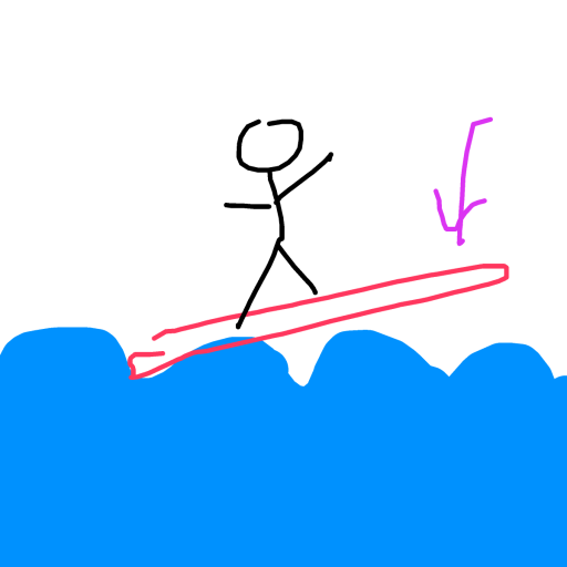 Surfboard drawing by toulik