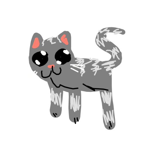 Kitten drawing by kckitty