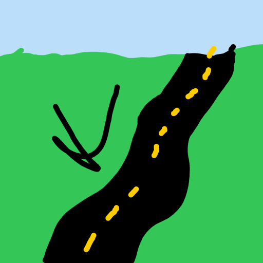 Road drawing by ismael