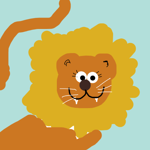 Lion drawing by nice-draw-designer