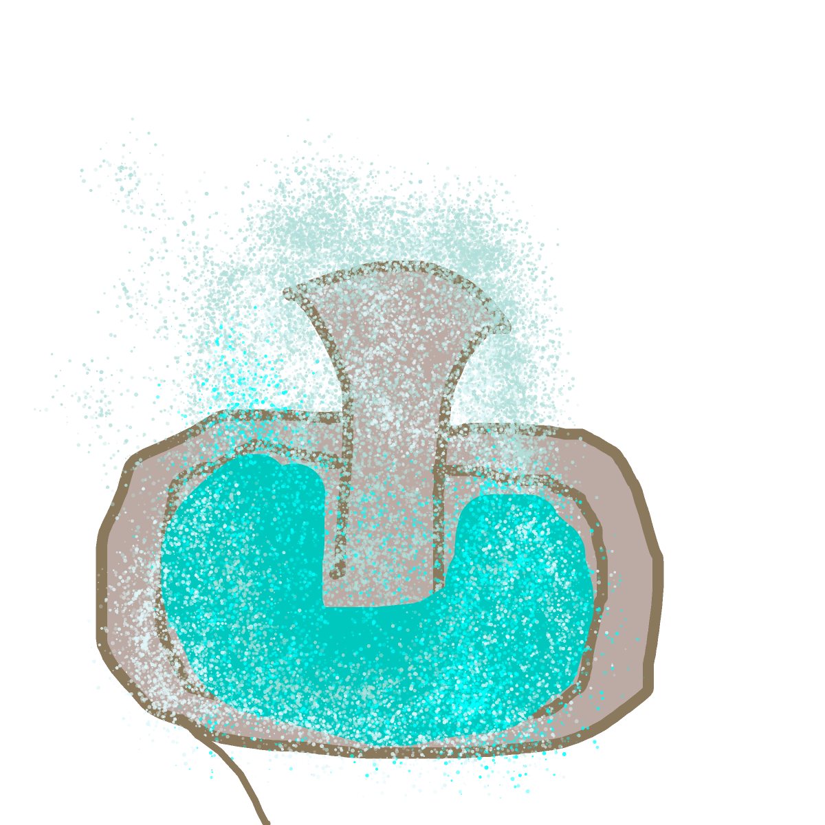 Fountain drawing by ldiot