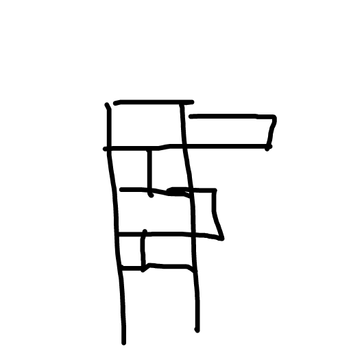 Jenga drawing by bia