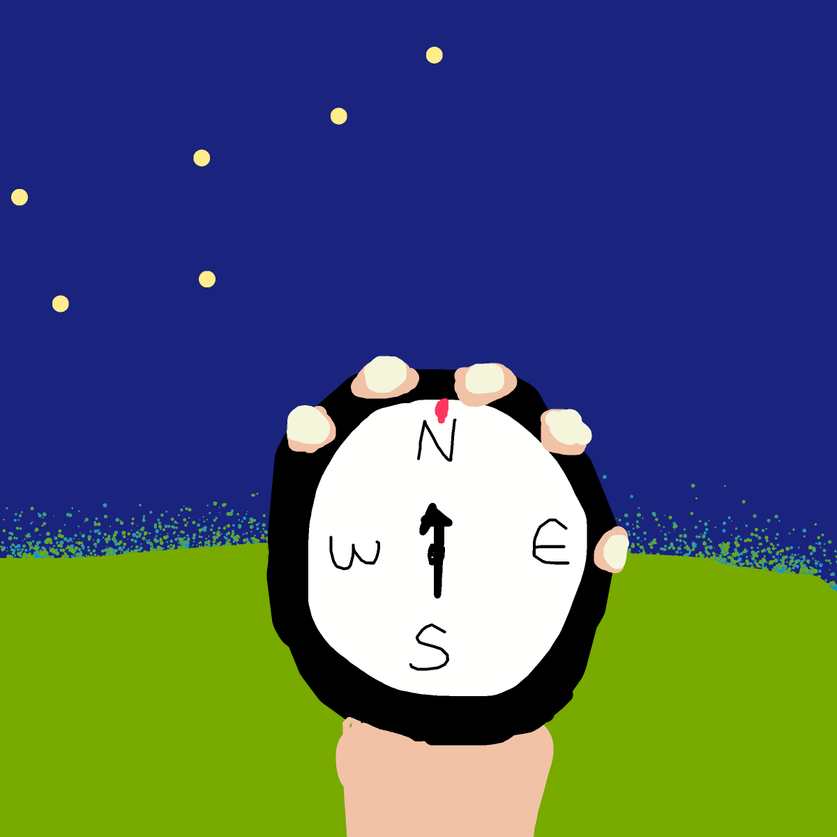 Compass drawing by ella