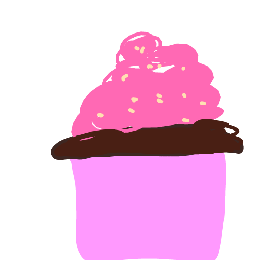 Cupcake drawing by magic-vivid-guru