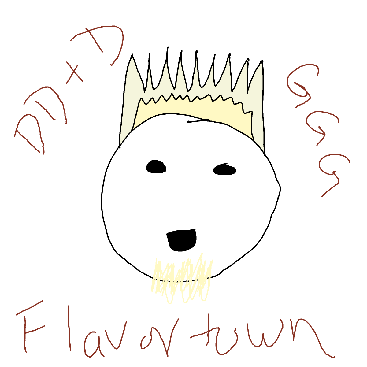 Guy Fieri drawing by Shandi