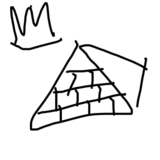 Pyramid drawing by plum-clay-tower