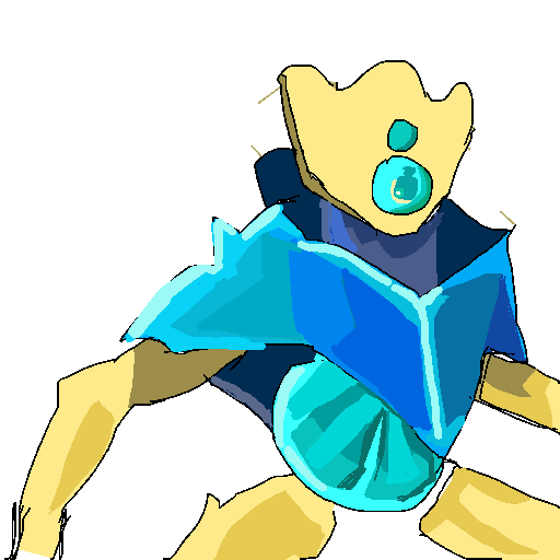 Robot drawing by holy-swift-might
