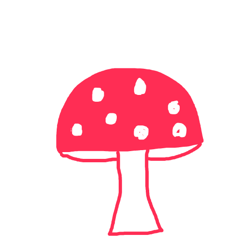Mushroom drawing by pearl-jade-heart